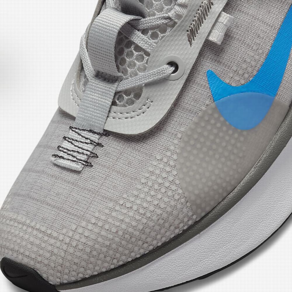 Nike Air Max 2021 Gyerek Utcai Cipő Szürke Fehér Kék | NI3590-R41