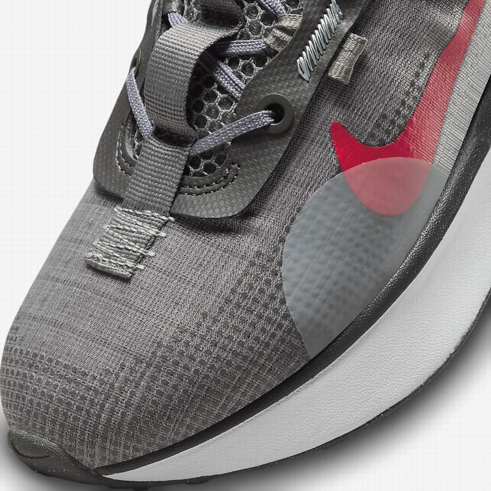 Nike Air Max 2021 Gyerek Utcai Cipő Szürke Fehér Piros | NI8627-E50