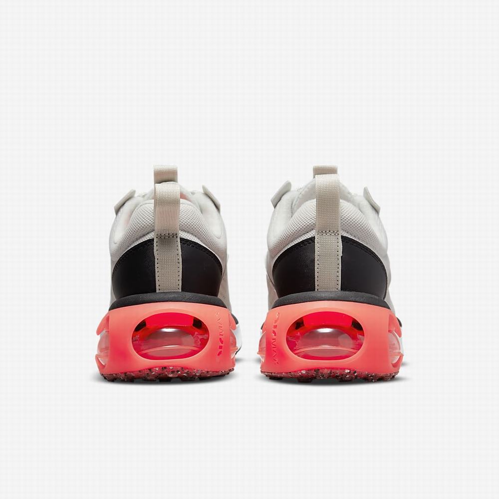 Nike Air Max 2021 Női Utcai Cipő Világos Szürke Piros Fekete Fehér | NI0518-E27