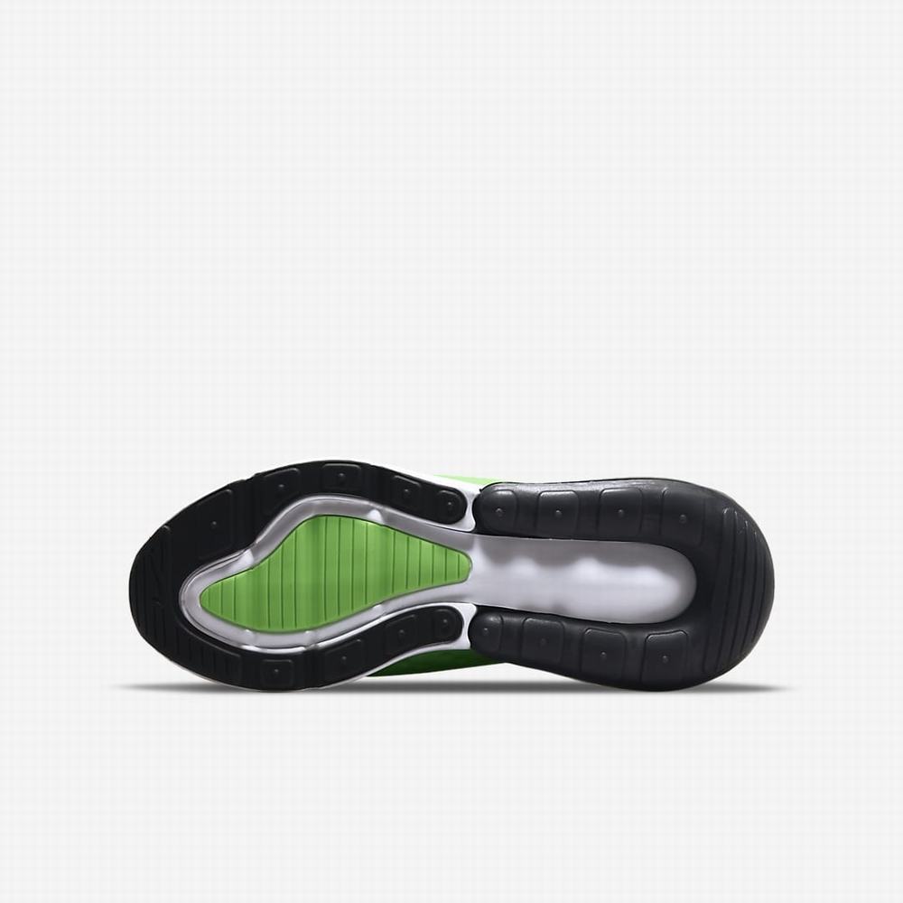 Nike Air Max 270 Extreme Gyerek Utcai Cipő Fekete Zöld Fehér | NI9258-A17