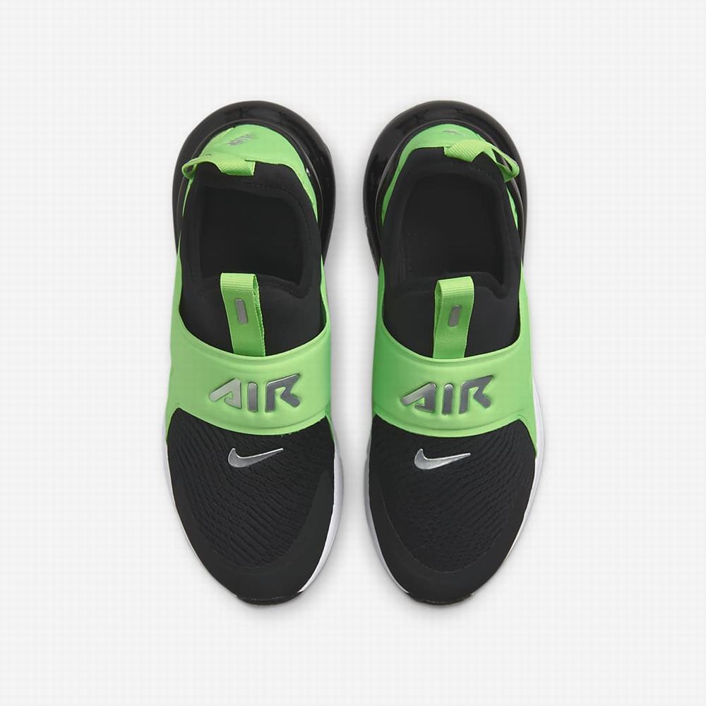 Nike Air Max 270 Extreme Gyerek Utcai Cipő Fekete Zöld Fehér | NI9258-A17