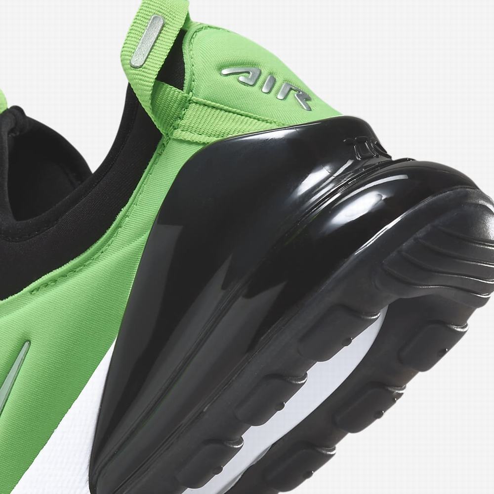 Nike Air Max 270 Extreme Gyerek Utcai Cipő Fekete Zöld Fehér | NI9258-A17