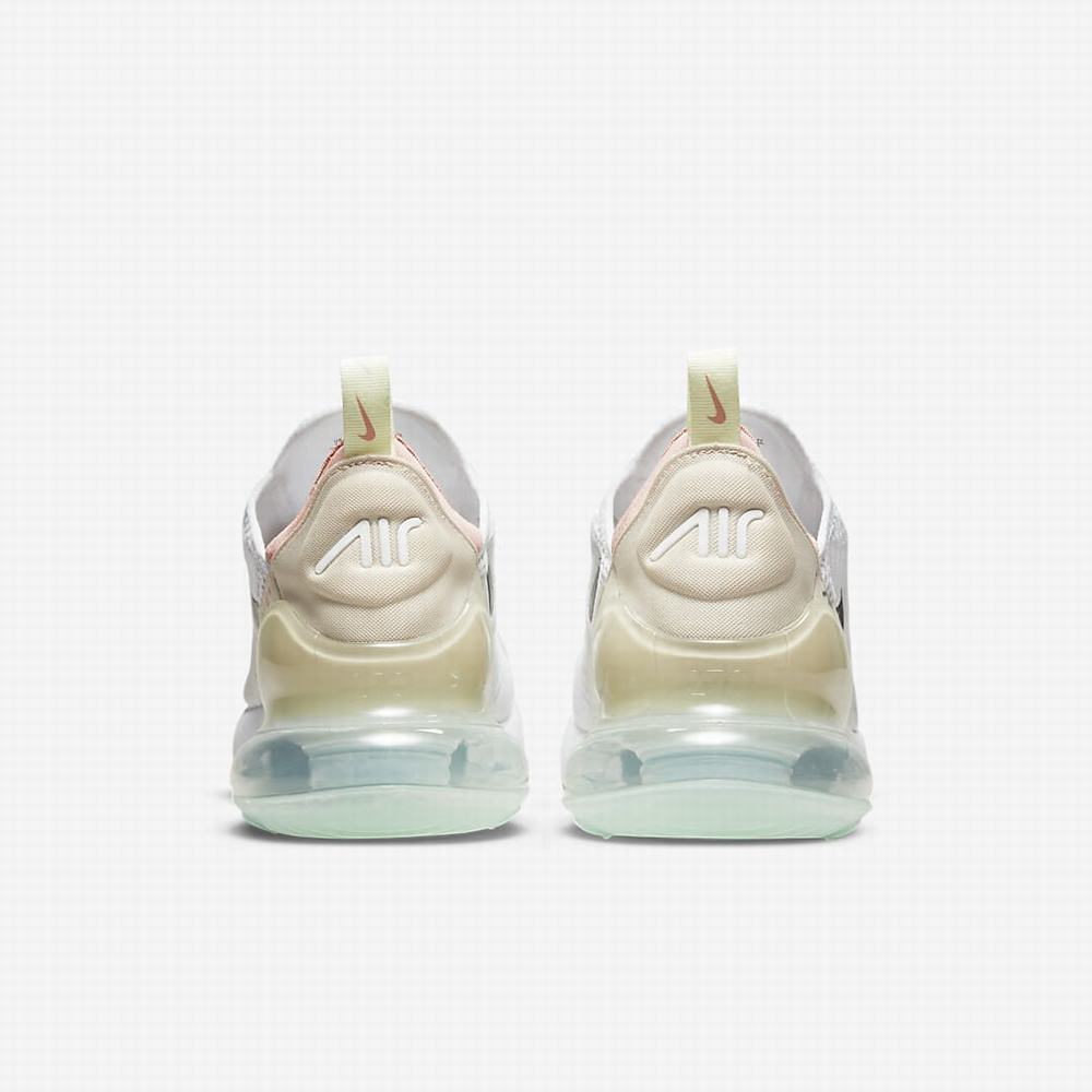 Nike Air Max 270 Férfi Utcai Cipő Fehér Platina Fekete | NI8401-W40