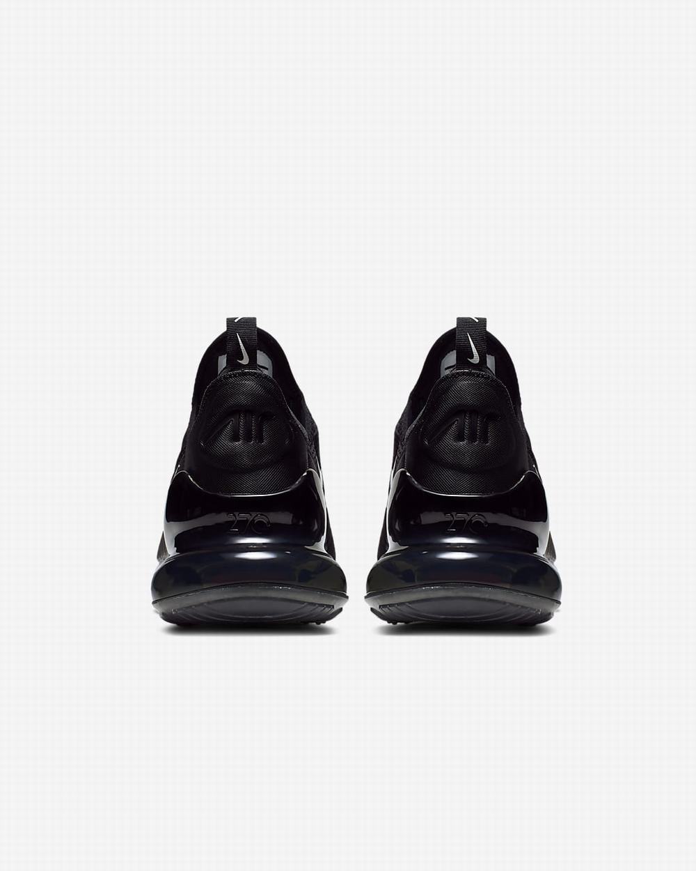 Nike Air Max 270 Férfi Utcai Cipő Fekete Fehér Piros Sötétszürke | NI5170-Y16