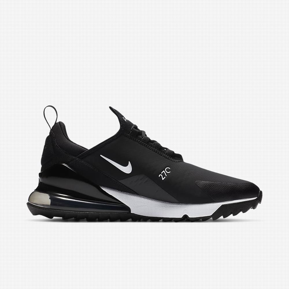 Nike Air Max 270 G Női Golf Cipő Fekete Fehér | NI4869-N09