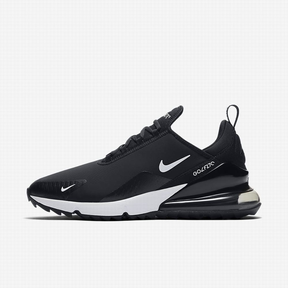 Nike Air Max 270 G Női Golf Cipő Fekete Fehér | NI4869-N09