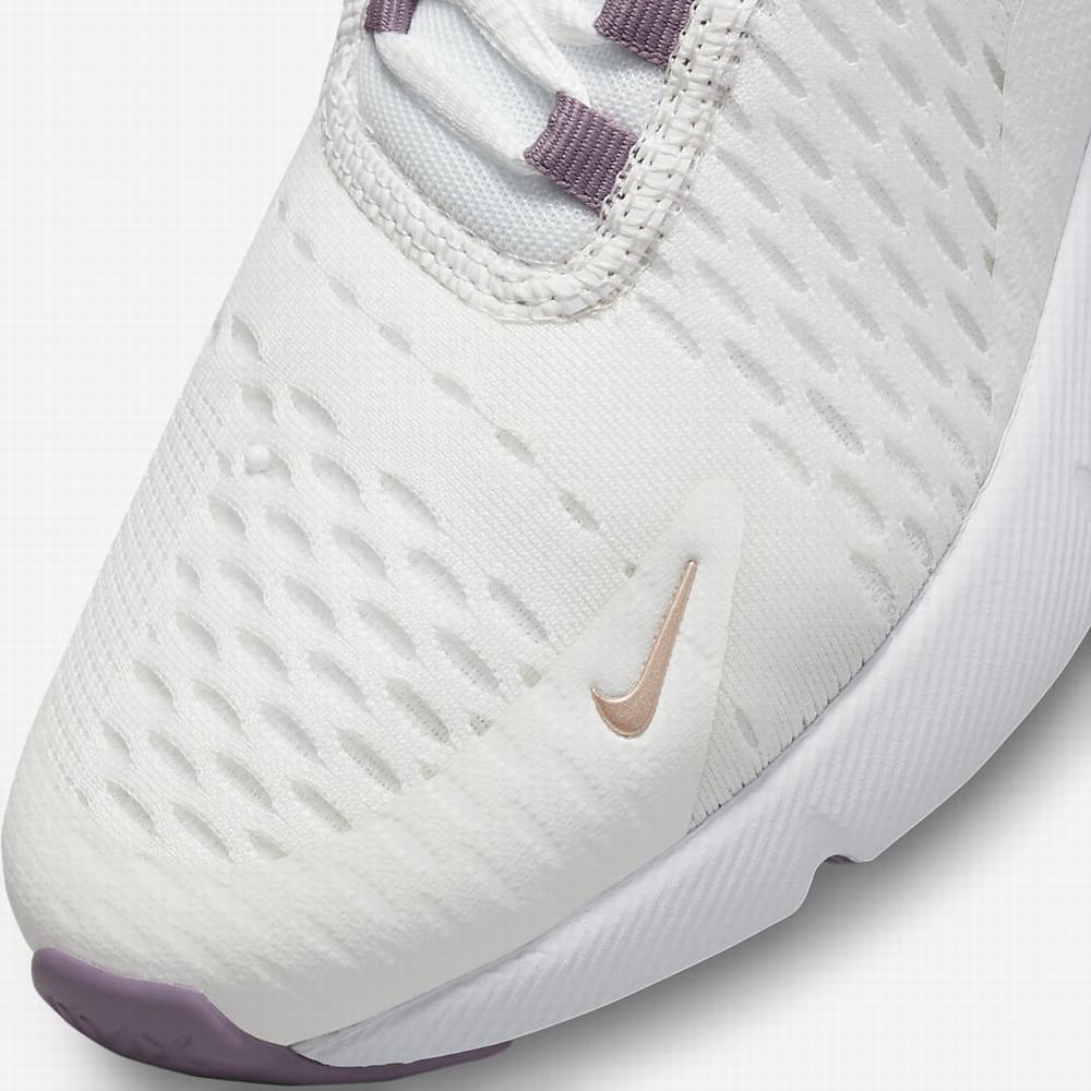 Nike Air Max 270 Gyerek Utcai Cipő Fekete Fehér | NI0685-A29