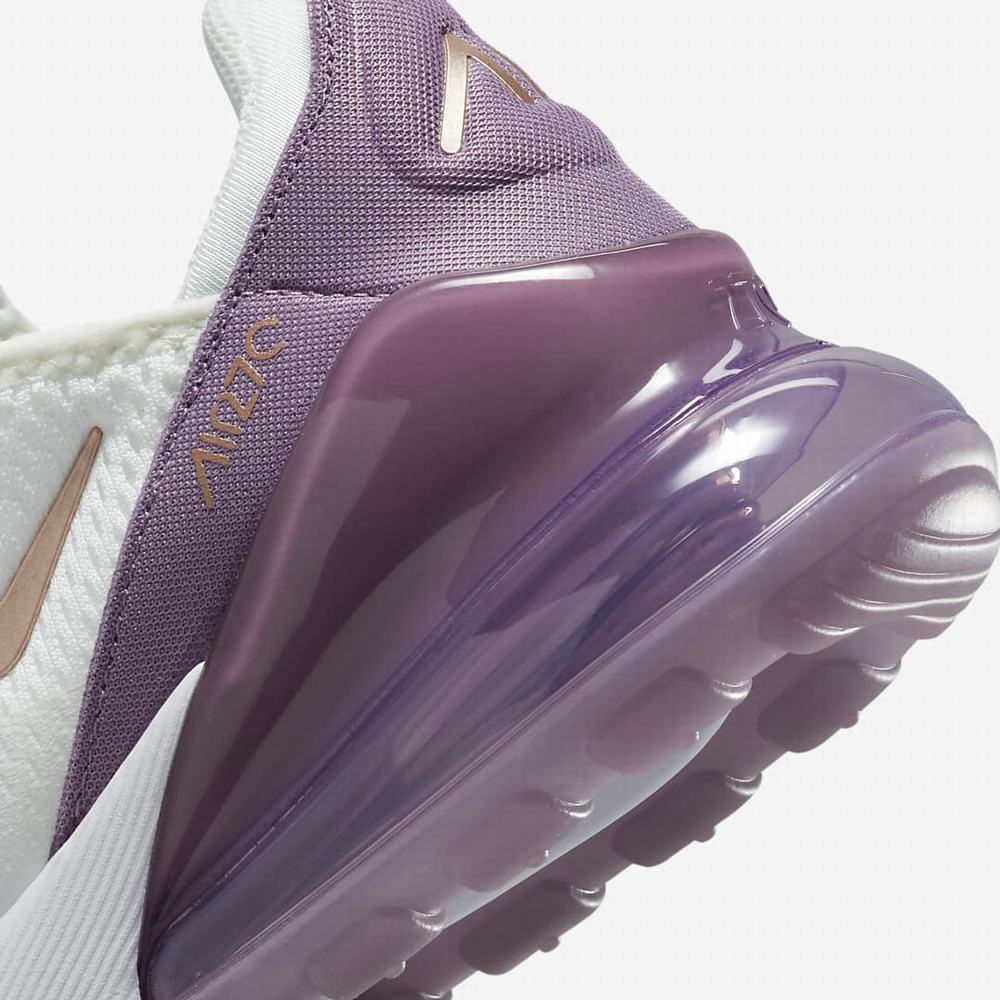 Nike Air Max 270 Gyerek Utcai Cipő Fekete Fehér | NI0685-A29