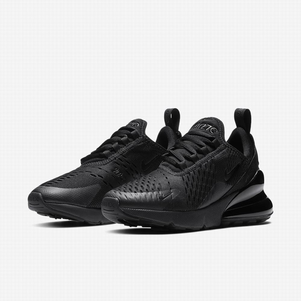 Nike Air Max 270 Gyerek Utcai Cipő Fekete | NI5762-X75