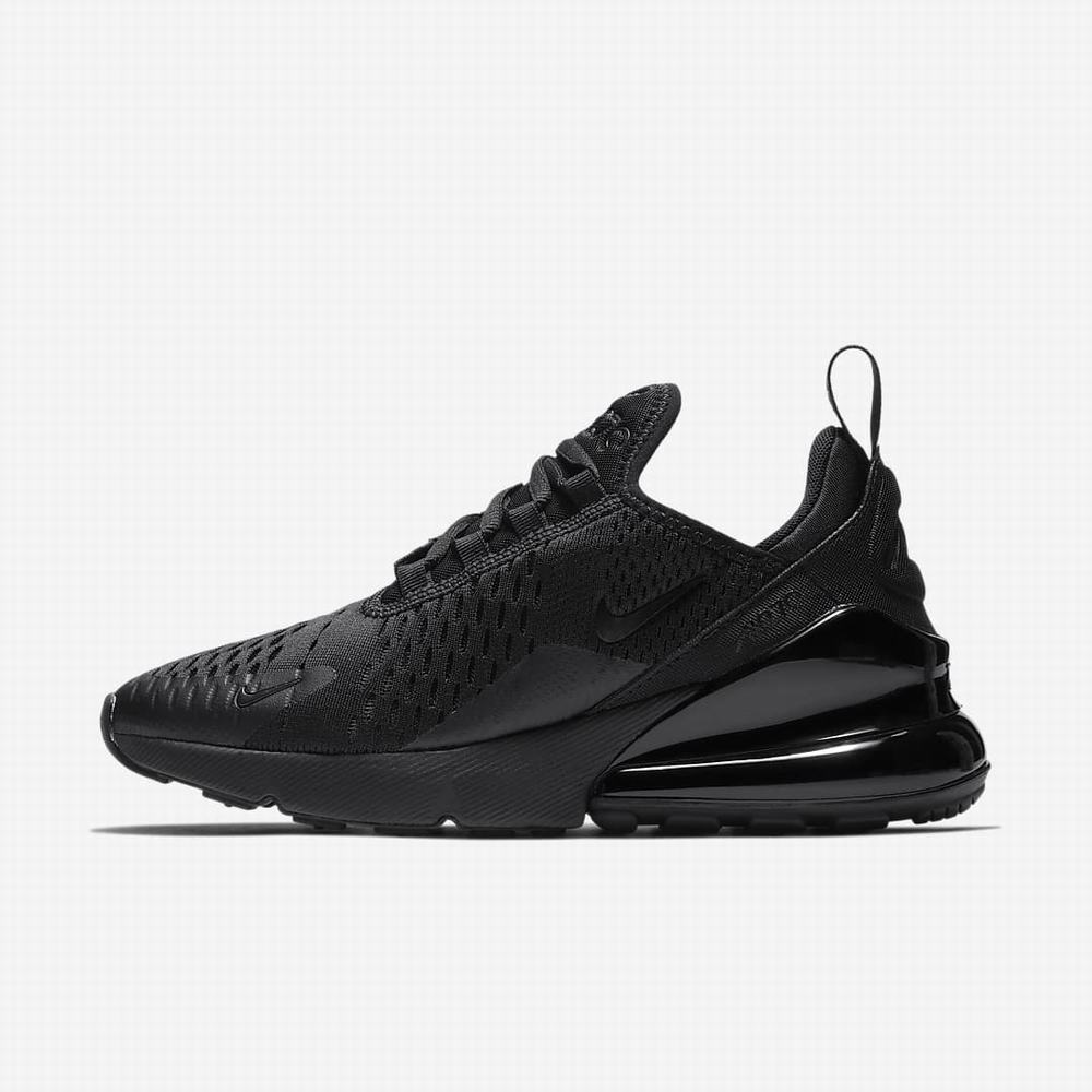 Nike Air Max 270 Gyerek Utcai Cipő Fekete | NI5762-X75