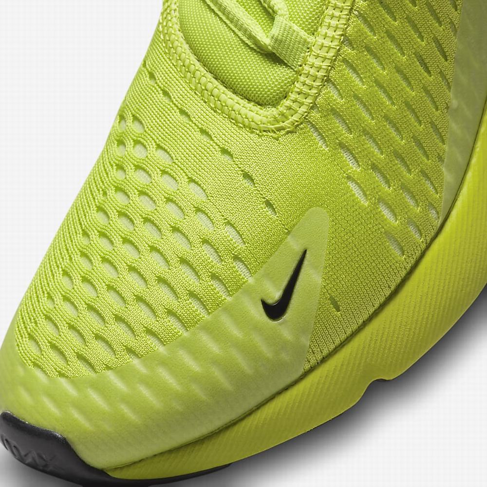 Nike Air Max 270 Női Utcai Cipő Zöld Világos Citrom Fekete | NI9803-J67