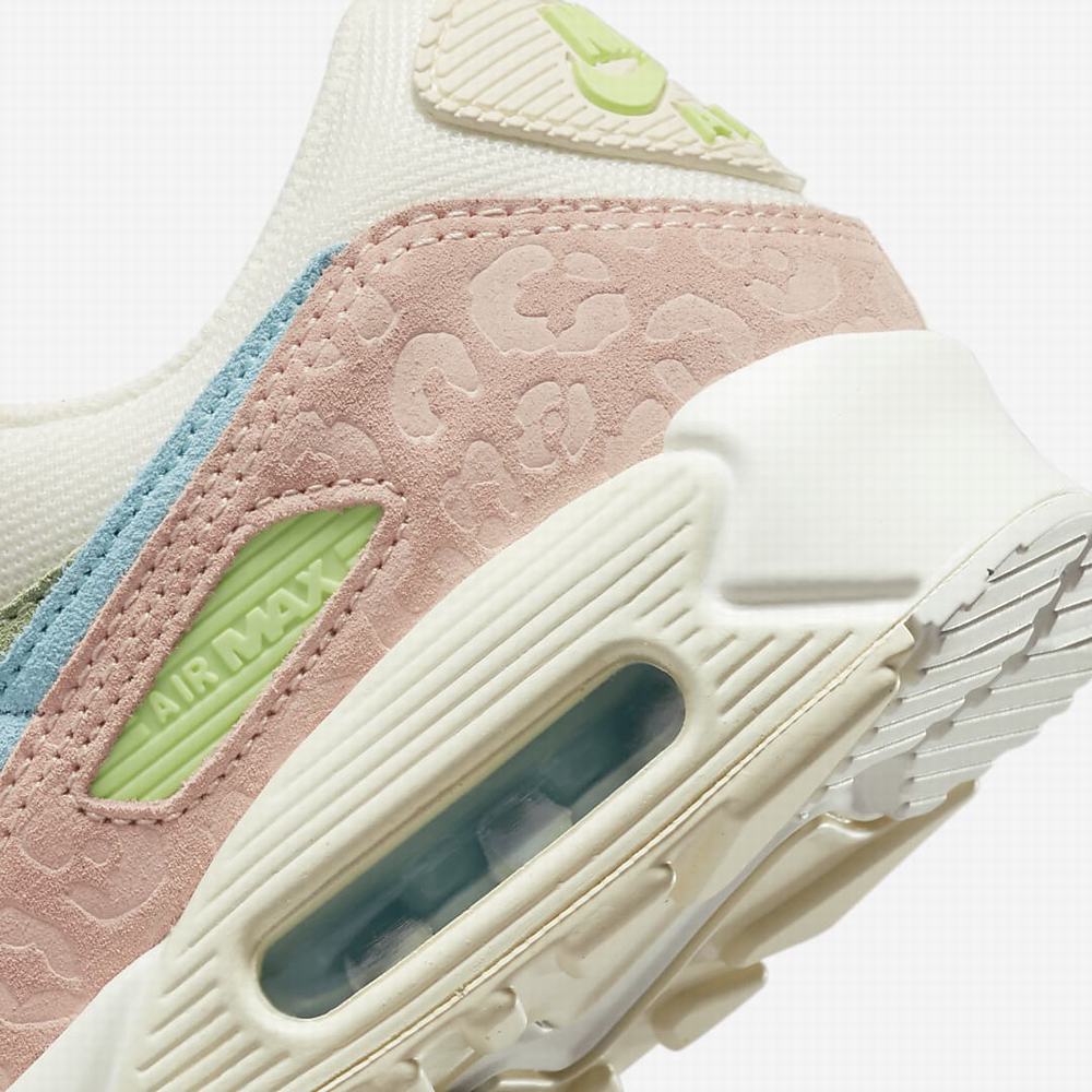 Nike Air Max 90 Női Utcai Cipő Bézs Narancssárga | NI4273-N47