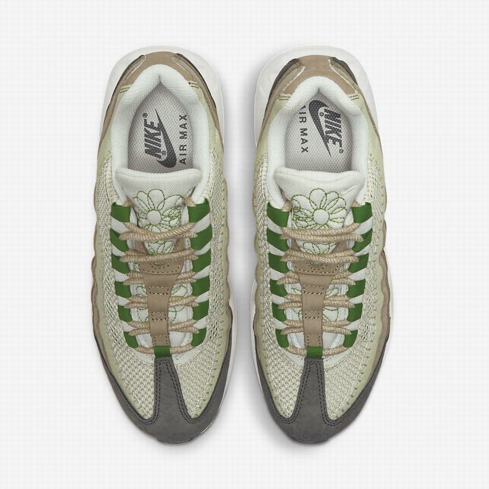 Nike Air Max 95 Női Utcai Cipő Olivazöld | NI4972-W32