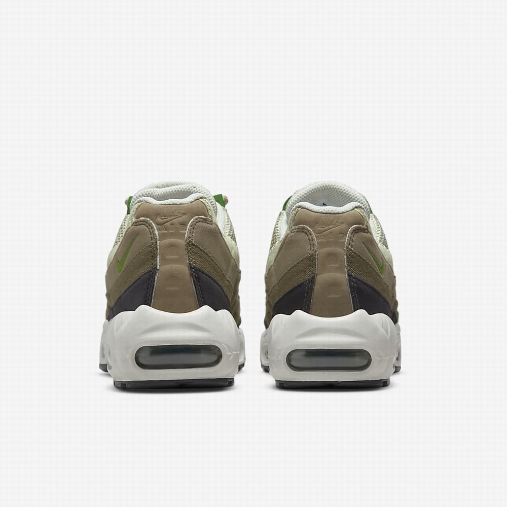 Nike Air Max 95 Női Utcai Cipő Olivazöld | NI4972-W32