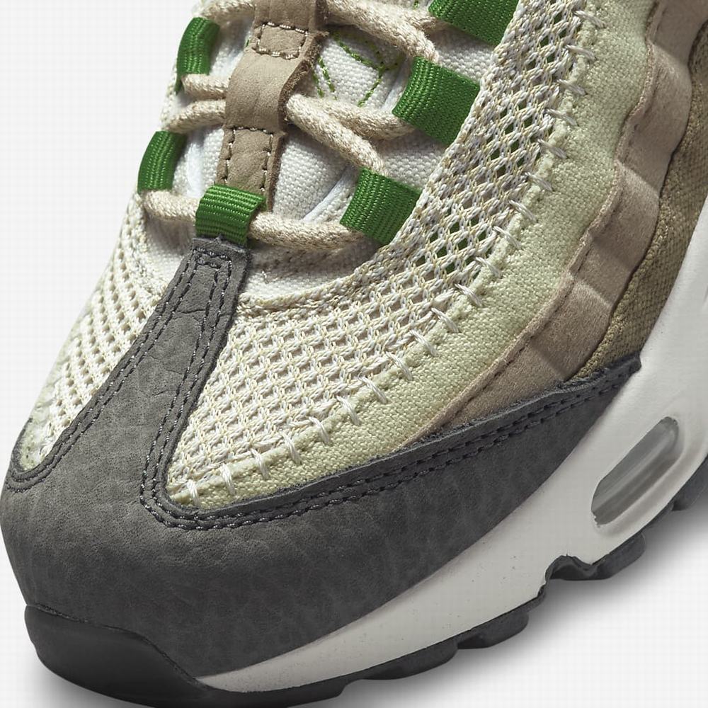 Nike Air Max 95 Női Utcai Cipő Olivazöld | NI4972-W32
