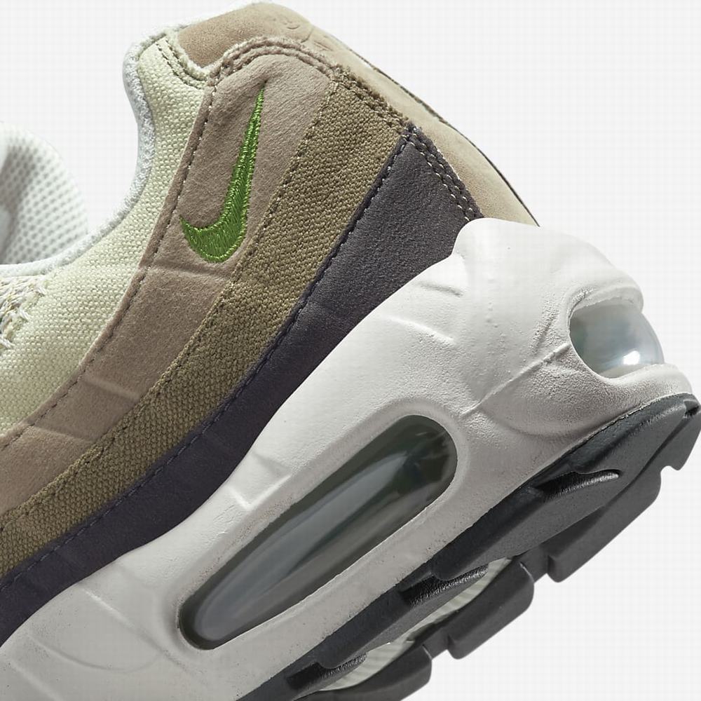 Nike Air Max 95 Női Utcai Cipő Olivazöld | NI4972-W32