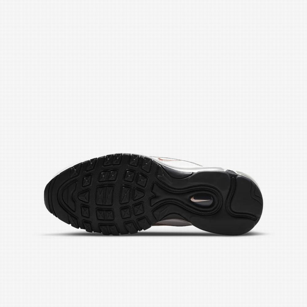 Nike Air Max 97 Gyerek Utcai Cipő Fehér Metal Piros | NI4758-B47