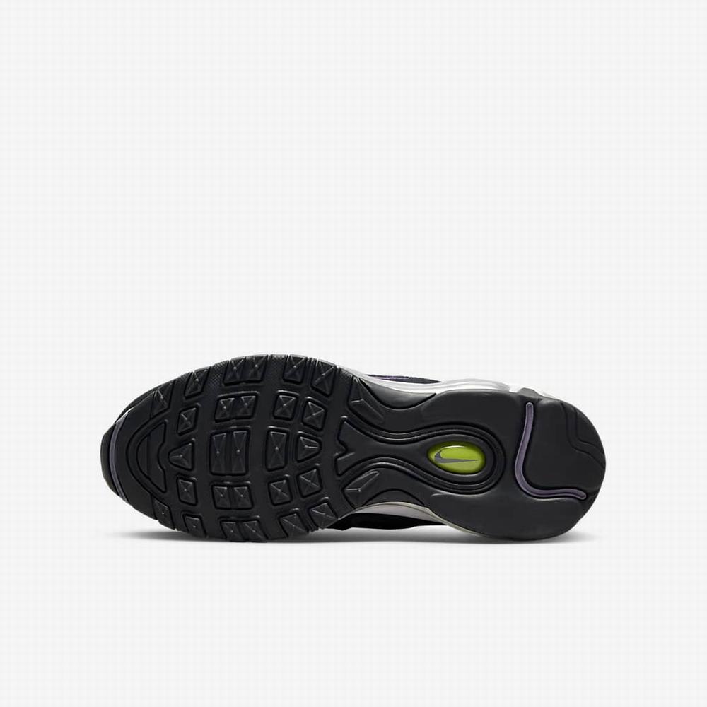 Nike Air Max 97 Gyerek Utcai Cipő Fekete Lila Zöld Rózsaszín | NI0164-F71