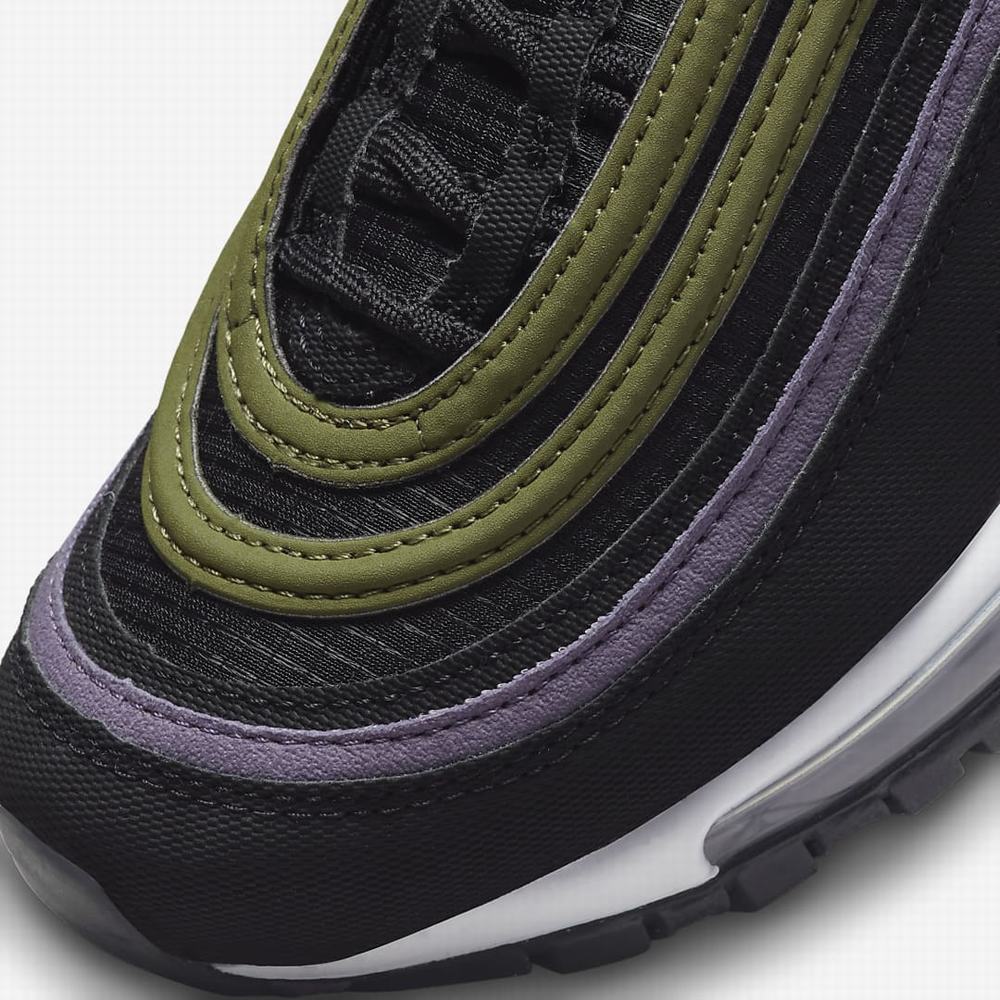 Nike Air Max 97 Gyerek Utcai Cipő Fekete Lila Zöld Rózsaszín | NI0164-F71