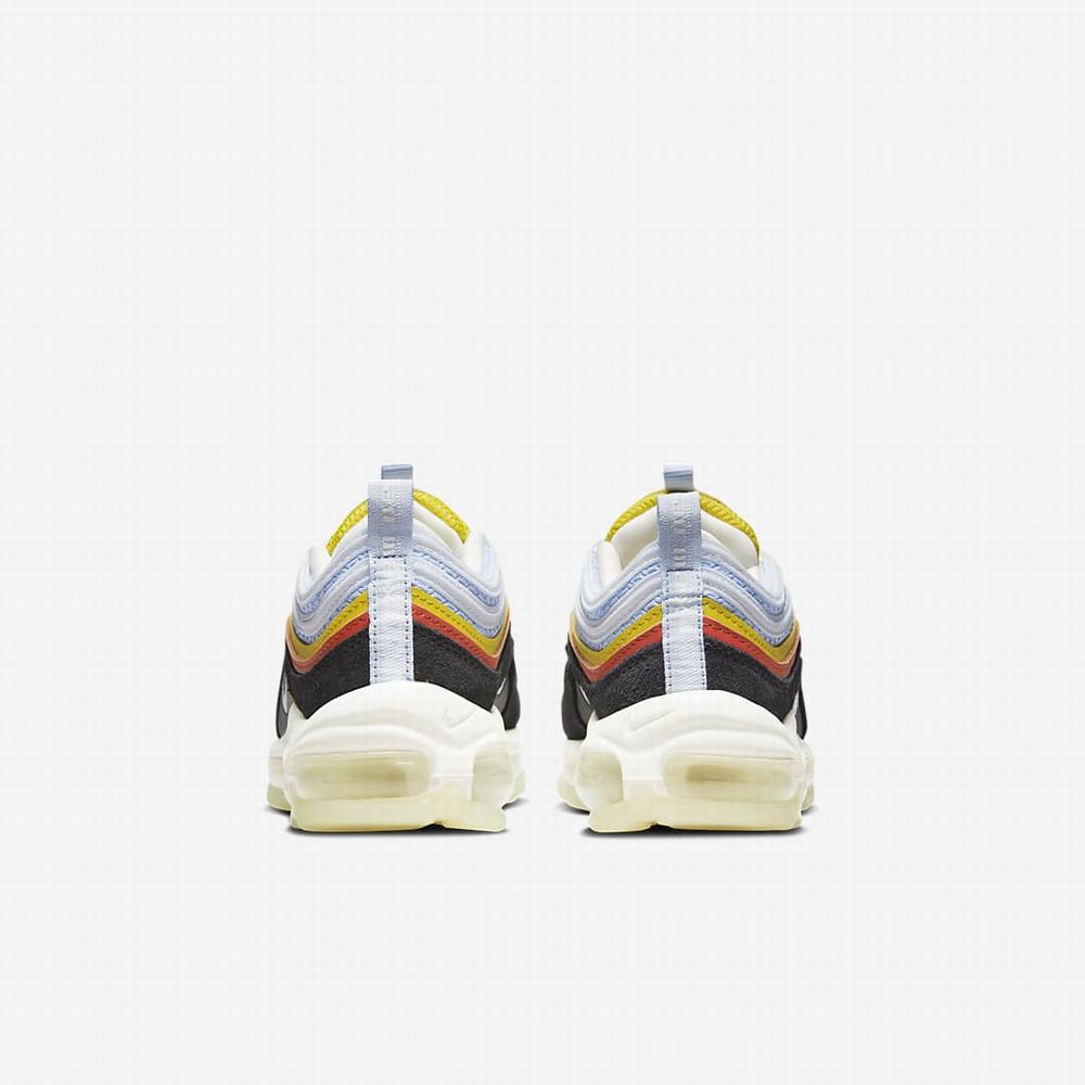Nike Air Max 97 Gyerek Utcai Cipő Fekete Narancssárga | NI4328-D47