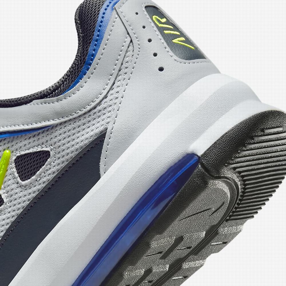 Nike Air Max AP Férfi Utcai Cipő Szürke Kék Sötétszürke Citrom | NI7521-A64