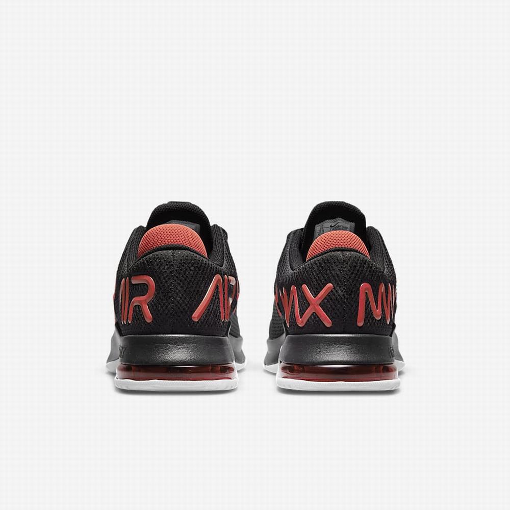 Nike Air Max Alpha Trainer 4 Férfi Edzőcipő Fekete Fehér Piros | NI5137-R93