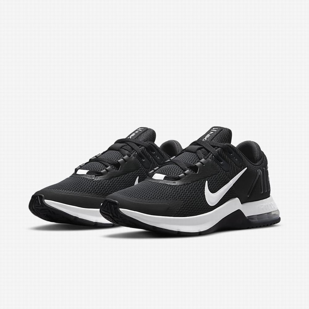 Nike Air Max Alpha Trainer 4 Férfi Edzőcipő Fekete Sötétszürke Fehér | NI8934-Y90