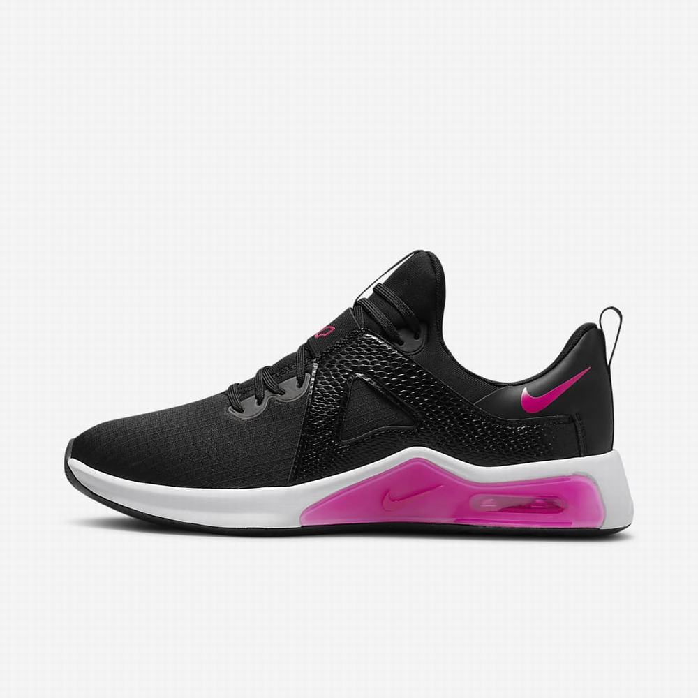Nike Air Max Bella TR 5 Női Edzőcipő Fekete Fehér Rózsaszín | NI4231-C75