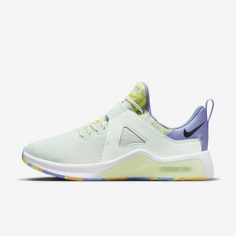 Nike Air Max Bella TR 5 Premium Női Edzőcipő Zöld Szürke Sötétszürke | NI1735-X20