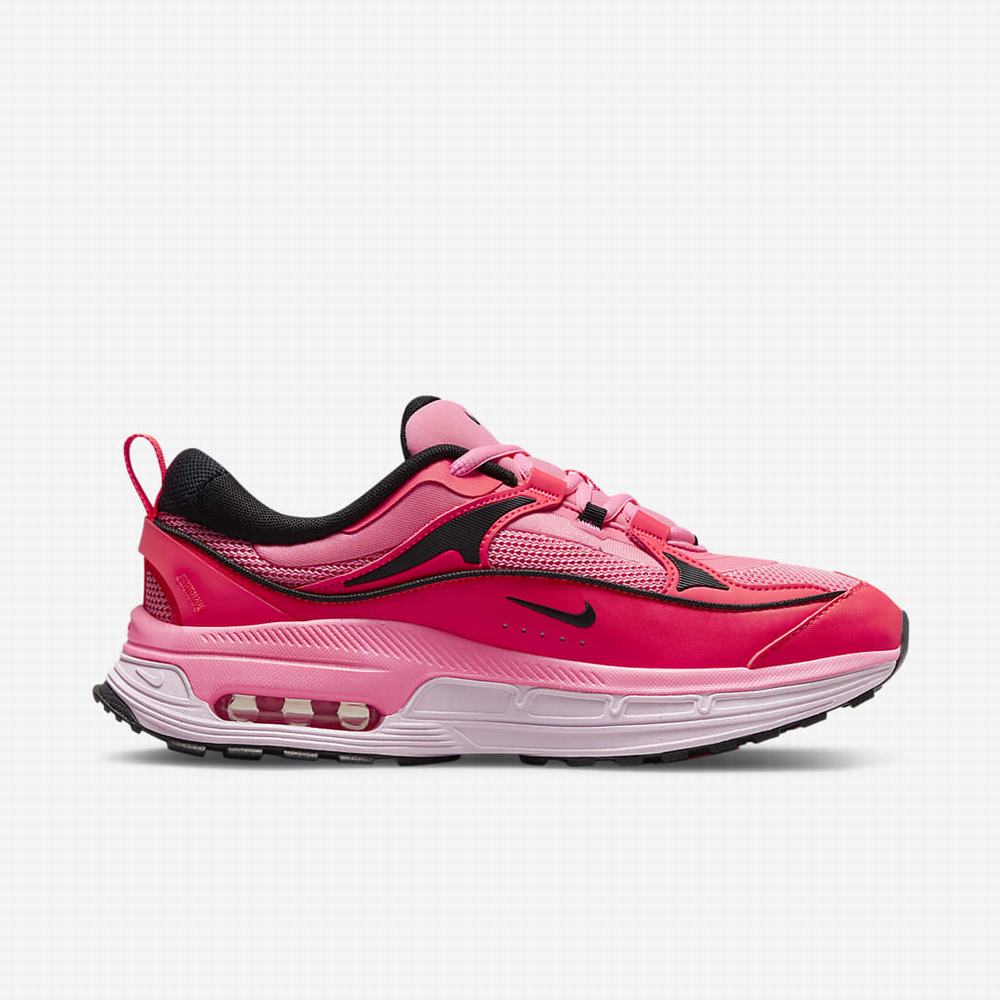 Nike Air Max Bliss Női Utcai Cipő Rózsaszín Piros Rózsaszín Fehér | NI6582-Z36