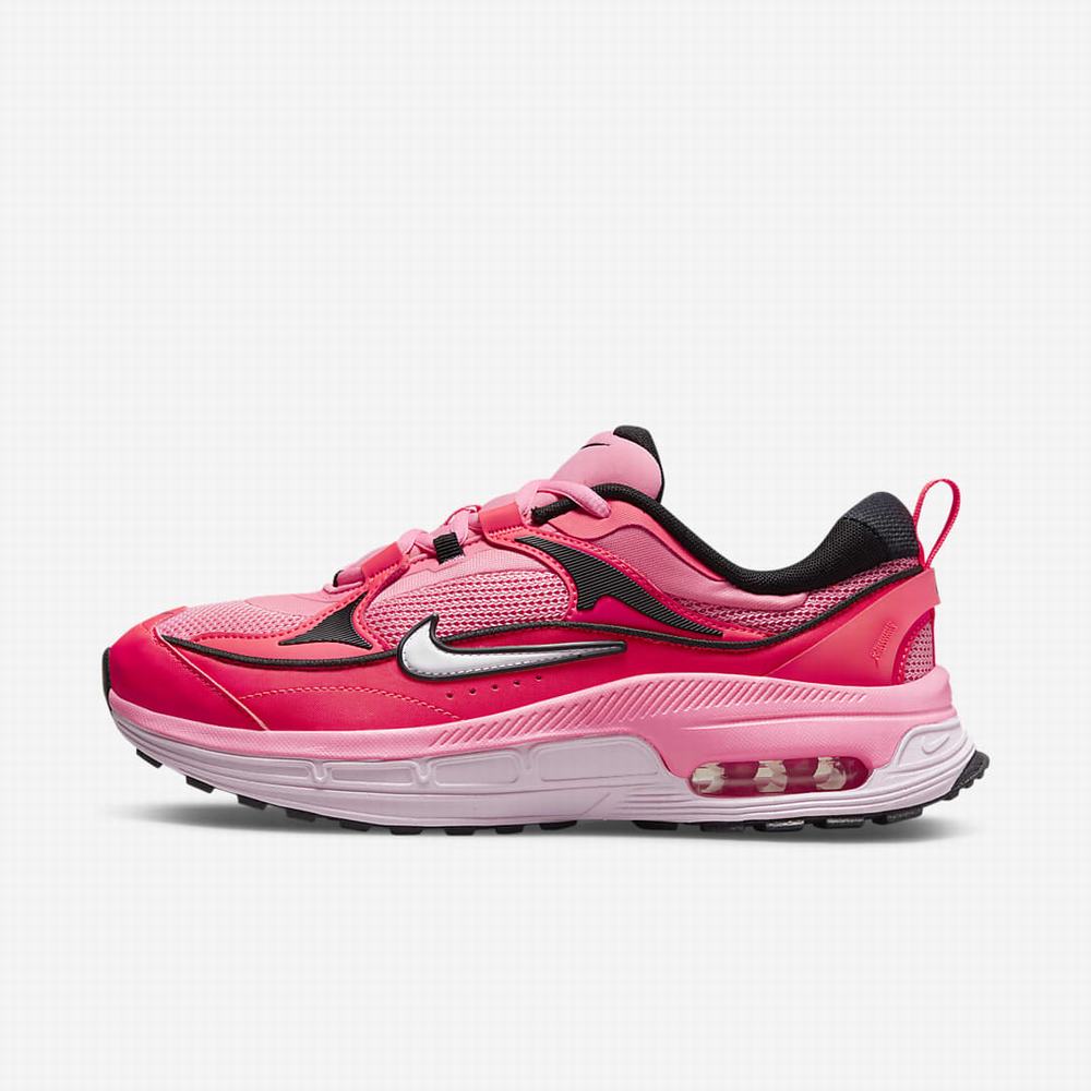 Nike Air Max Bliss Női Utcai Cipő Rózsaszín Piros Rózsaszín Fehér | NI6582-Z36
