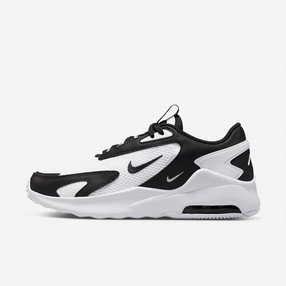 Nike Air Max Bolt Női Utcai Cipő Fehér Fekete | NI5692-D68