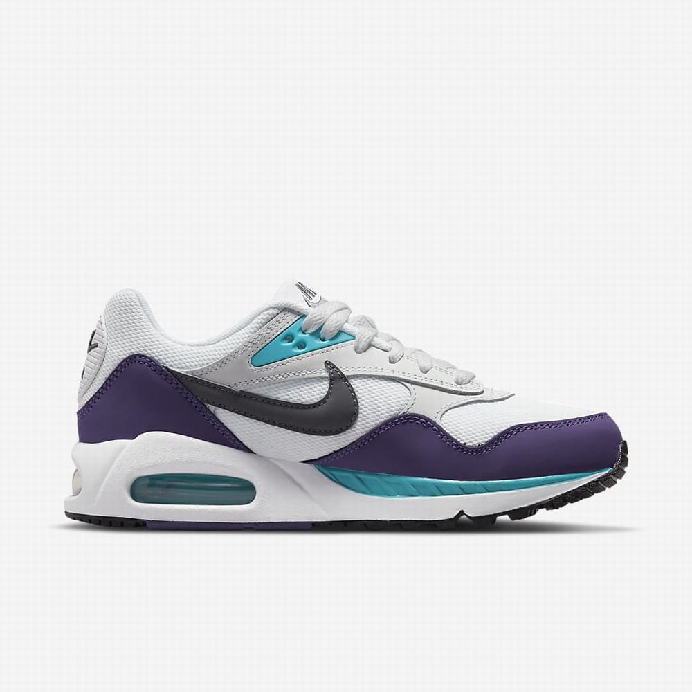 Nike Air Max Correlate Női Utcai Cipő Fehér Lila Türkiz Kék Sötétszürke | NI1942-J82