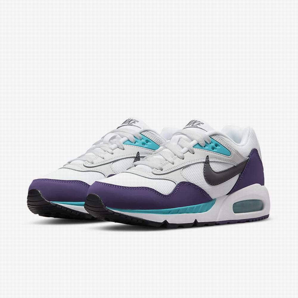 Nike Air Max Correlate Női Utcai Cipő Fehér Lila Türkiz Kék Sötétszürke | NI1942-J82