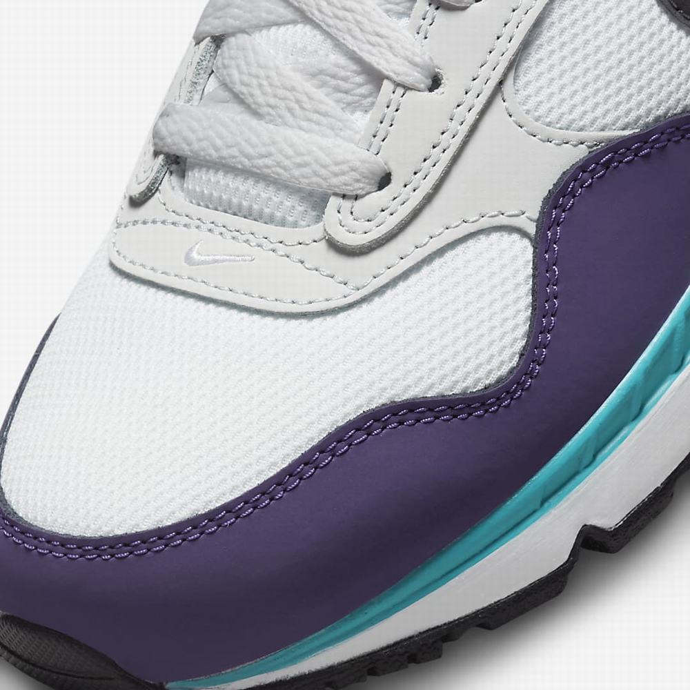 Nike Air Max Correlate Női Utcai Cipő Fehér Lila Türkiz Kék Sötétszürke | NI1942-J82
