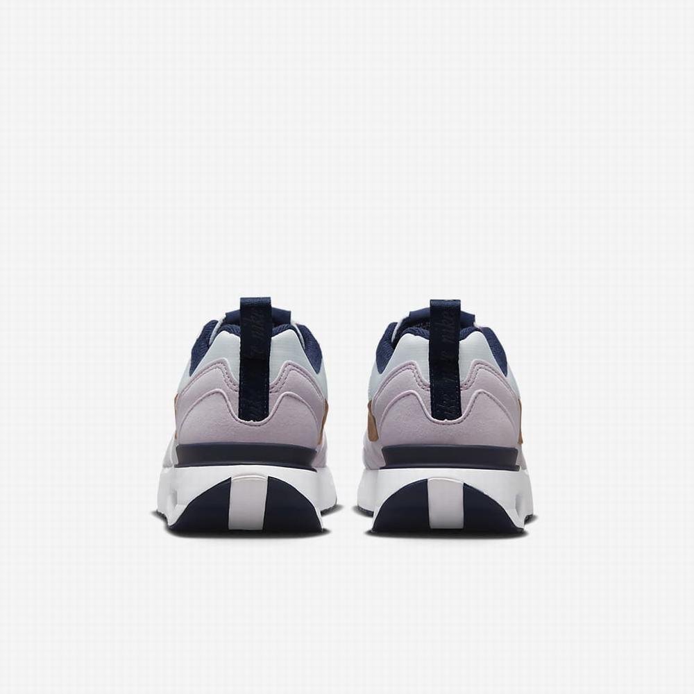 Nike Air Max Dawn Gyerek Utcai Cipő Platina Lila Sötétkék Metal Réz | NI2735-R84