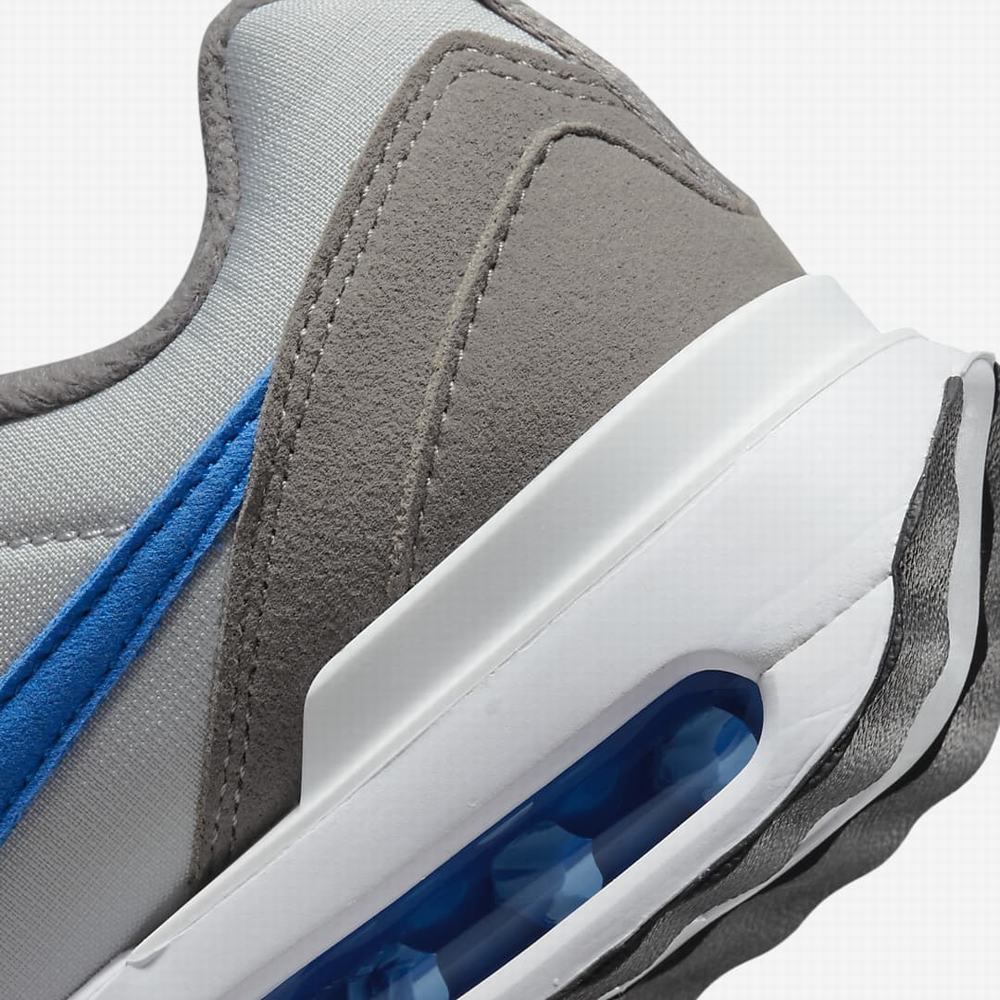 Nike Air Max Dawn Gyerek Utcai Cipő Szürke Fehér Kék | NI4238-T64