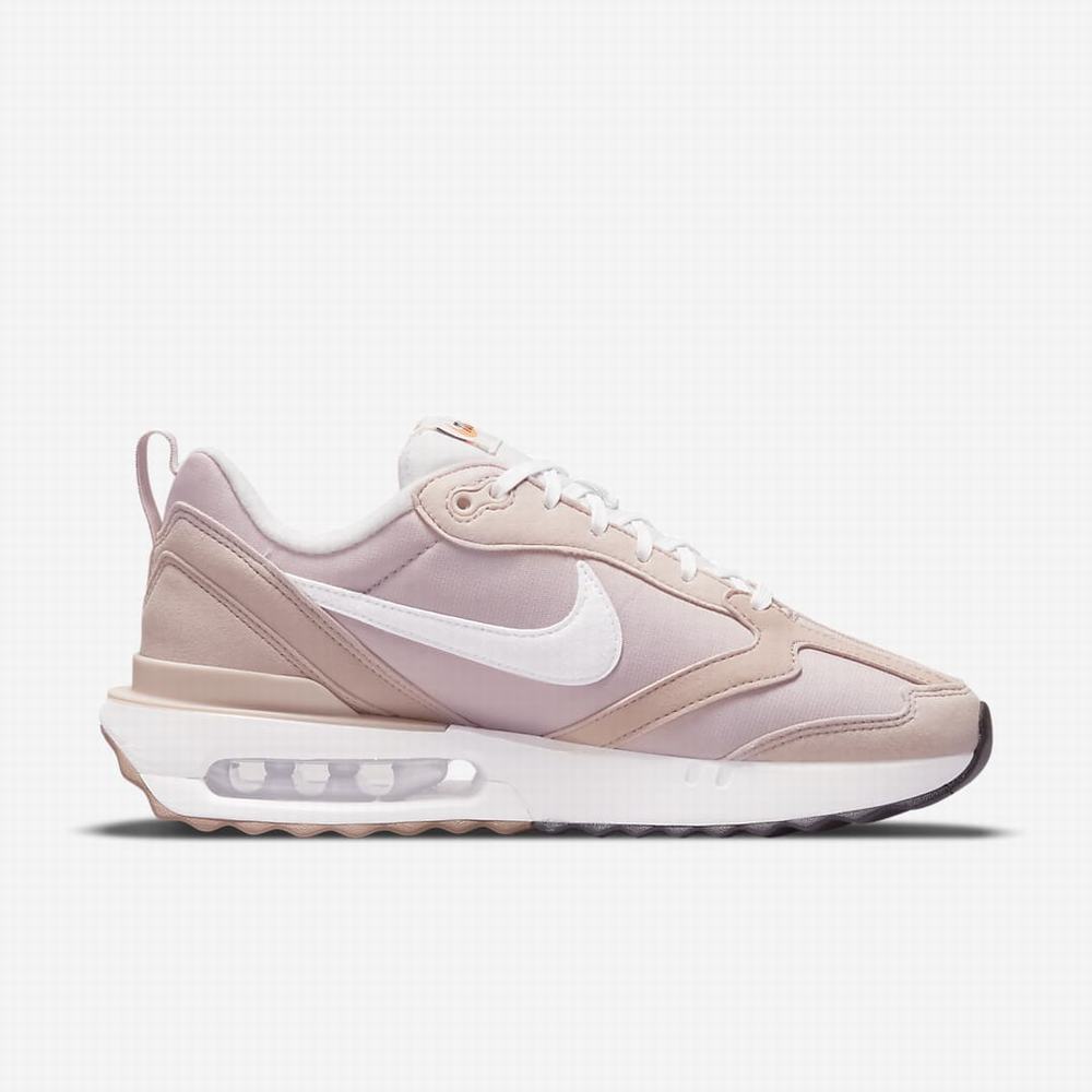 Nike Air Max Dawn Női Utcai Cipő Rózsaszín Fehér Szürke | NI2789-Q63