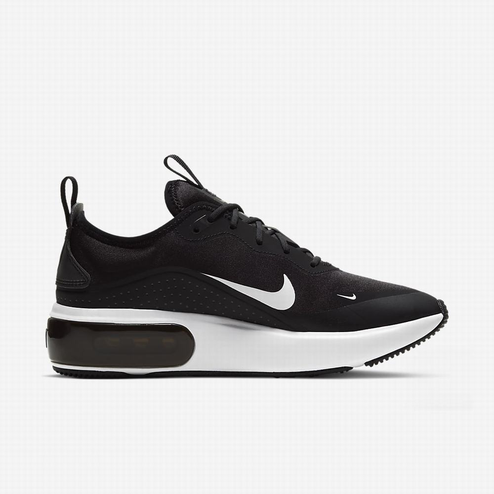 Nike Air Max Dia Női Utcai Cipő Fekete Fehér | NI6921-X82