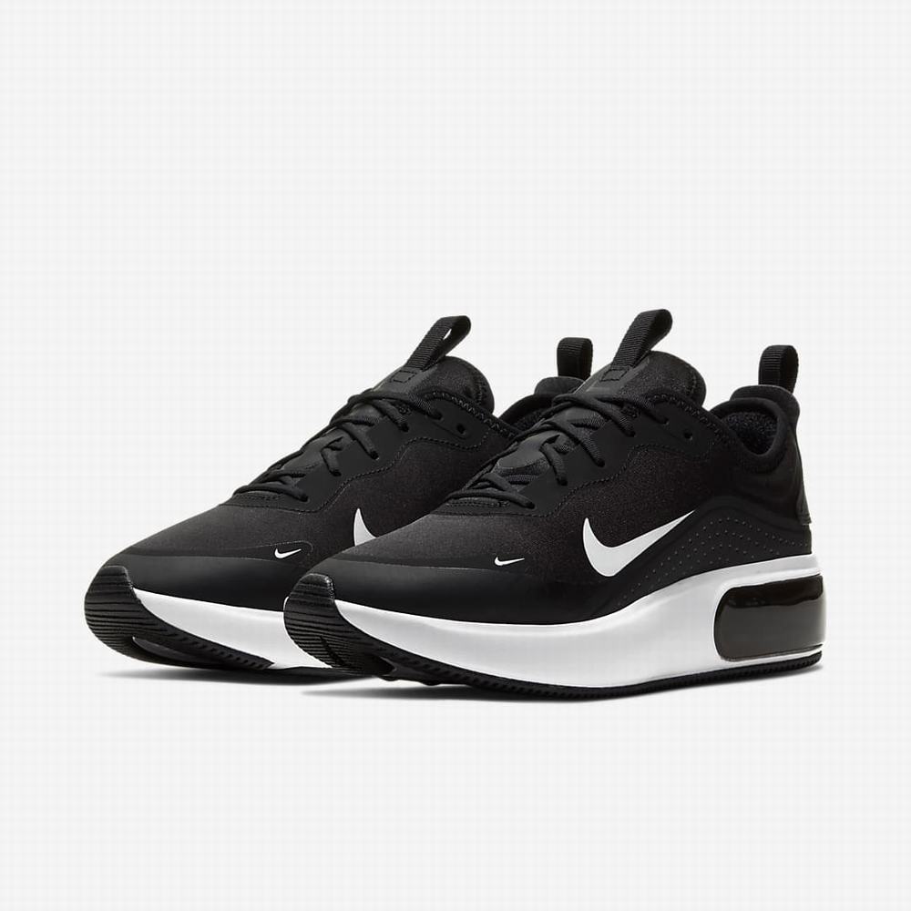 Nike Air Max Dia Női Utcai Cipő Fekete Fehér | NI6921-X82