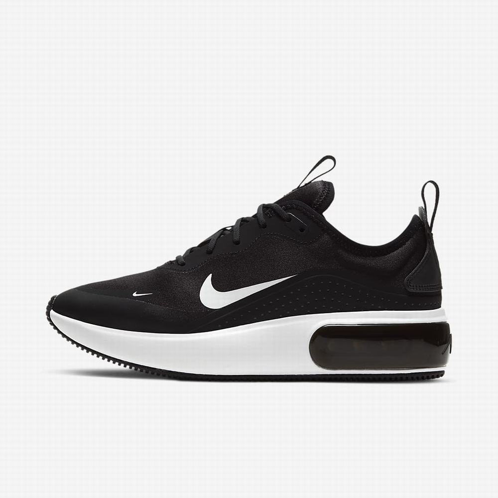 Nike Air Max Dia Női Utcai Cipő Fekete Fehér | NI6921-X82