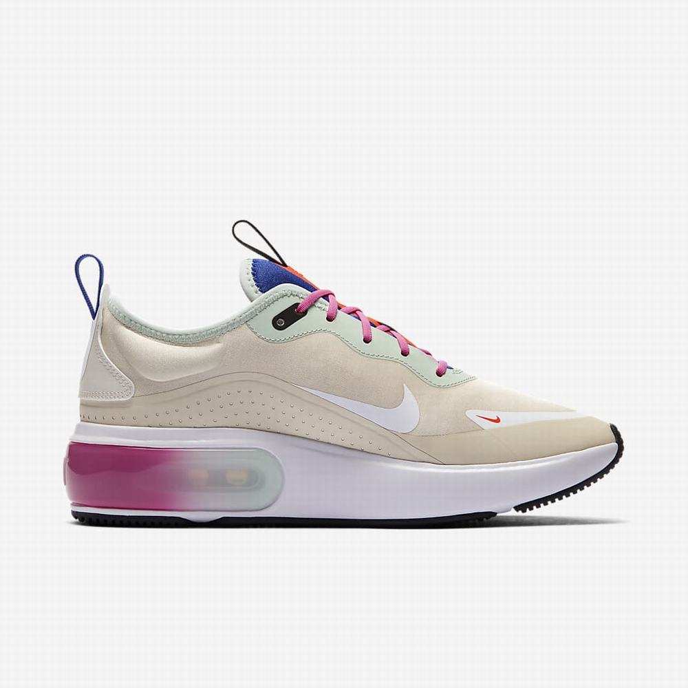 Nike Air Max Dia Női Utcai Cipő Khaki Kék Piros | NI3019-V87