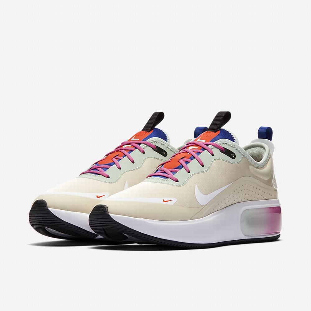 Nike Air Max Dia Női Utcai Cipő Khaki Kék Piros | NI3019-V87