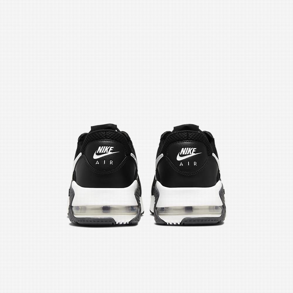 Nike Air Max Excee Férfi Utcai Cipő Fekete Sötétszürke Fehér | NI1068-A57