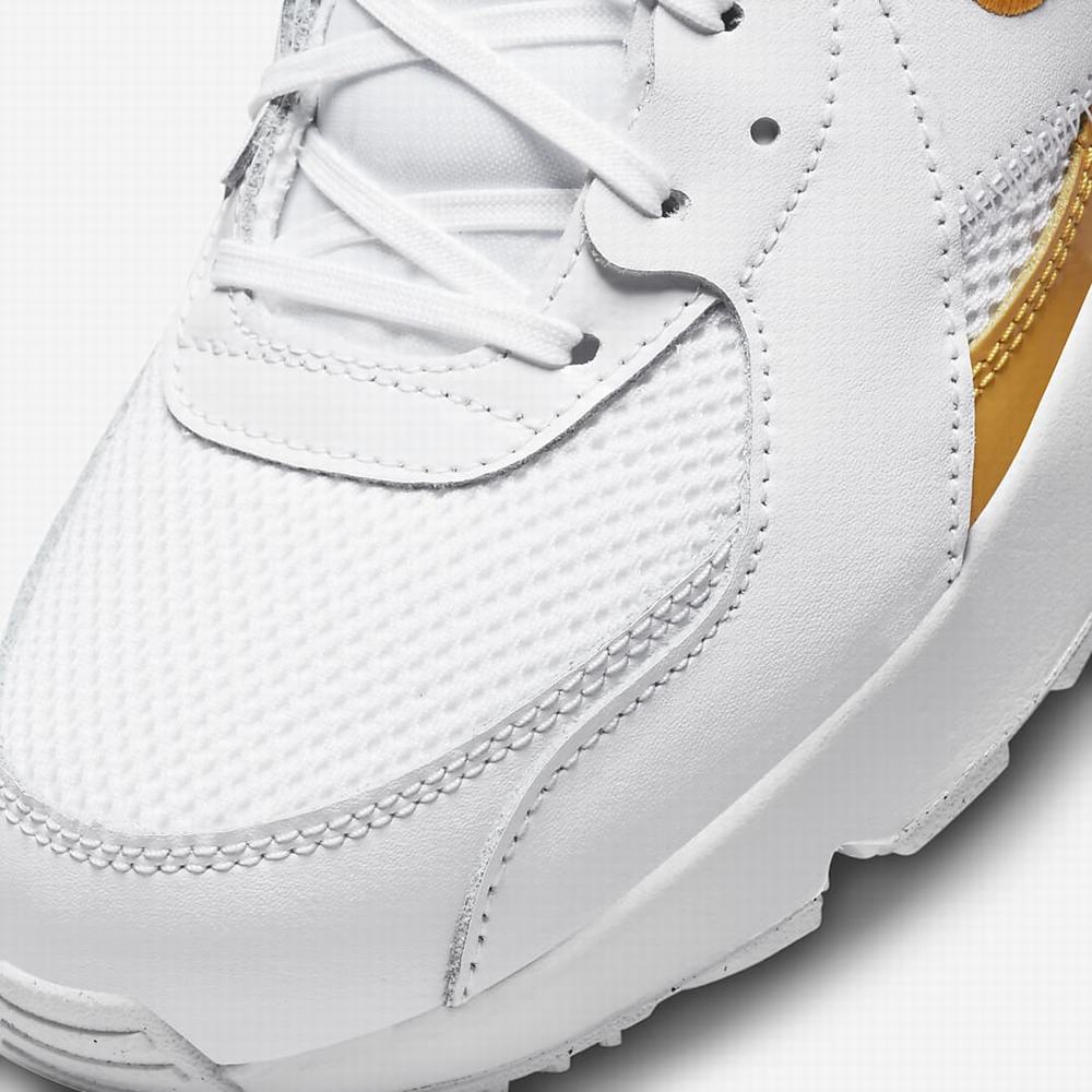Nike Air Max Excee Női Utcai Cipő Fehér Arany | NI2906-M60