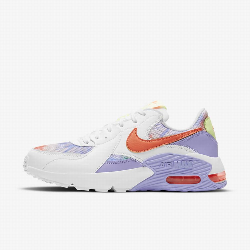 Nike Air Max Excee Női Utcai Cipő Színes Lila Világos Mangó | NI0219-F54