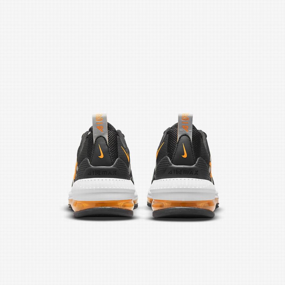 Nike Air Max Genome Férfi Utcai Cipő Fekete Szürke Fehér Narancssárga | NI1386-K27