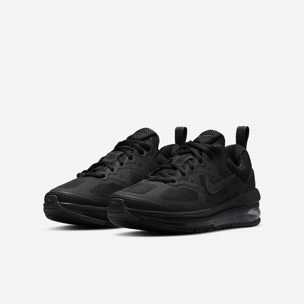 Nike Air Max Genome Gyerek Utcai Cipő Fekete Sötétszürke | NI1940-B21