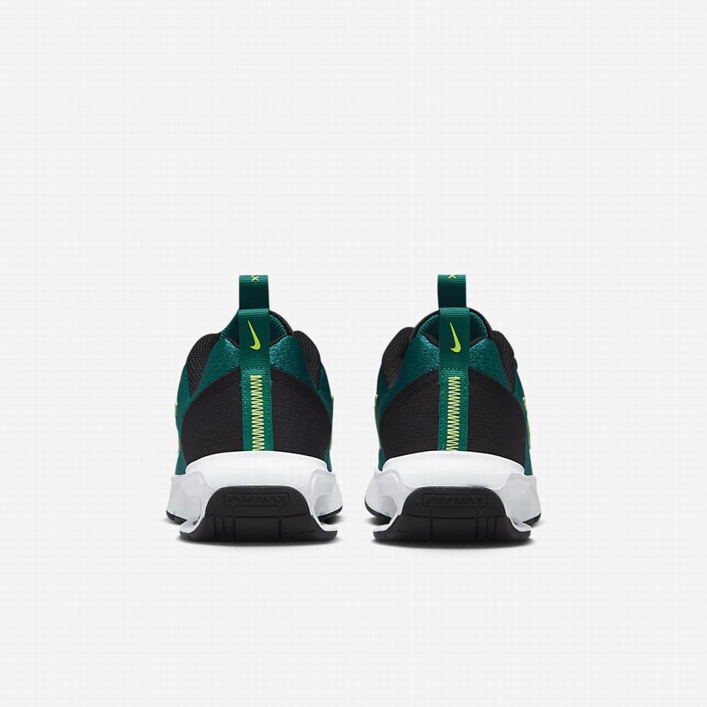 Nike Air Max INTRLK Lite Gyerek Utcai Cipő Zöld Fekete Fehér | NI4618-G24
