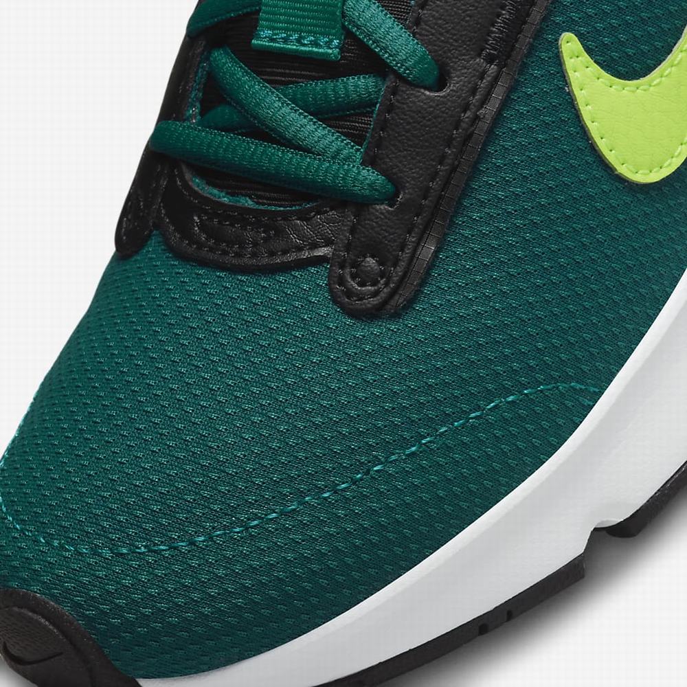 Nike Air Max INTRLK Lite Gyerek Utcai Cipő Zöld Fekete Fehér | NI4618-G24